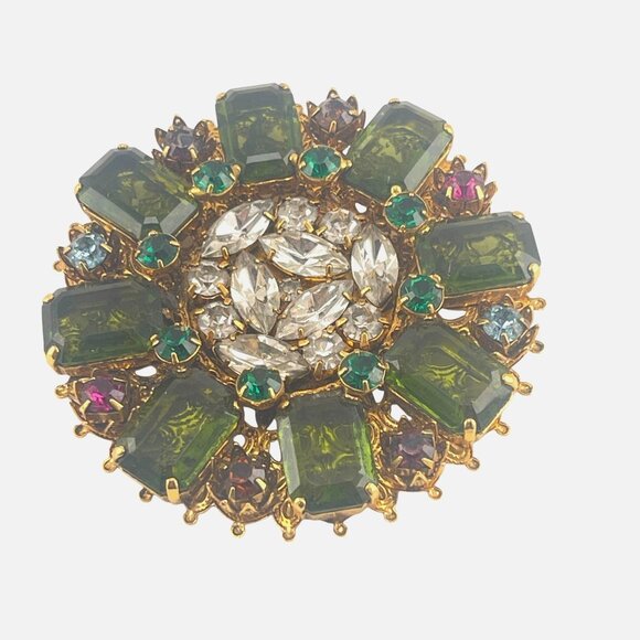 Erickson Beamon Statement Brooch Pin Designer Rare Y2K Brooch, Gift for Her - Picture 4 of 7
